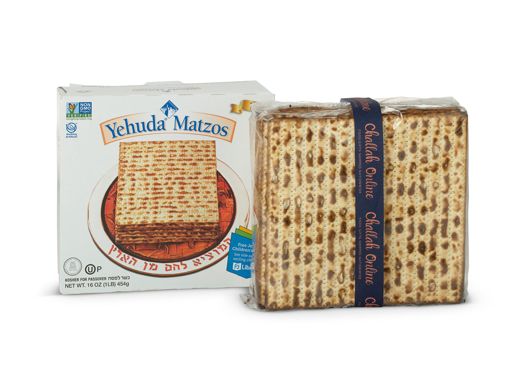 One Pound of Yehuda Passover Matzos | Challah Online
