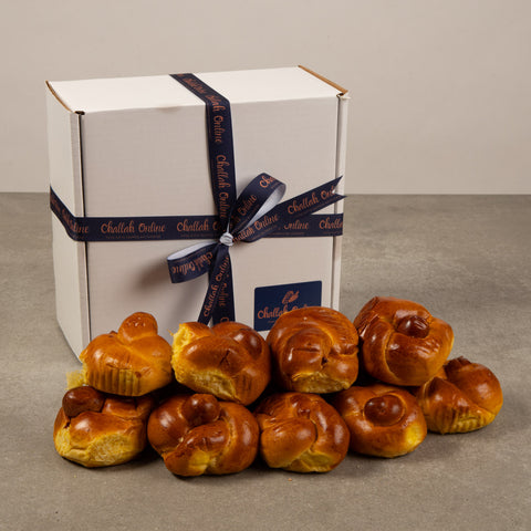 A Large Gift Box full of Challah Rolls 